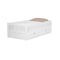 Alaterre Furniture Melody Twin to King Extendable Day Bed with Storage, White AJME10WH - alternate 6